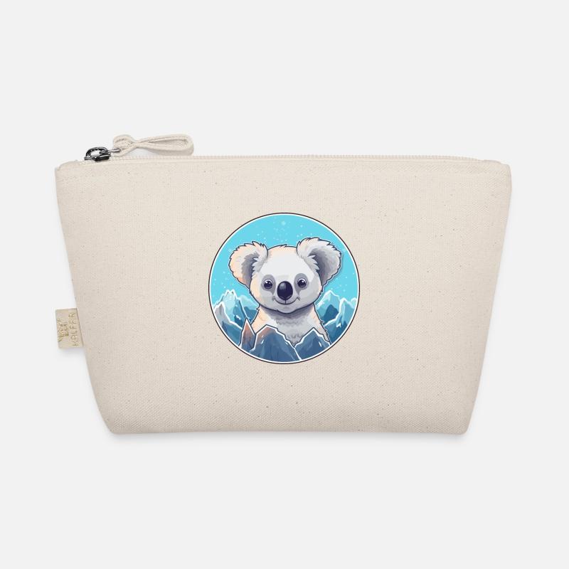 Koala Aquarell Karikatur Kawaii Haustier Tier Farbefu - Bio-Täschchen - Natur
