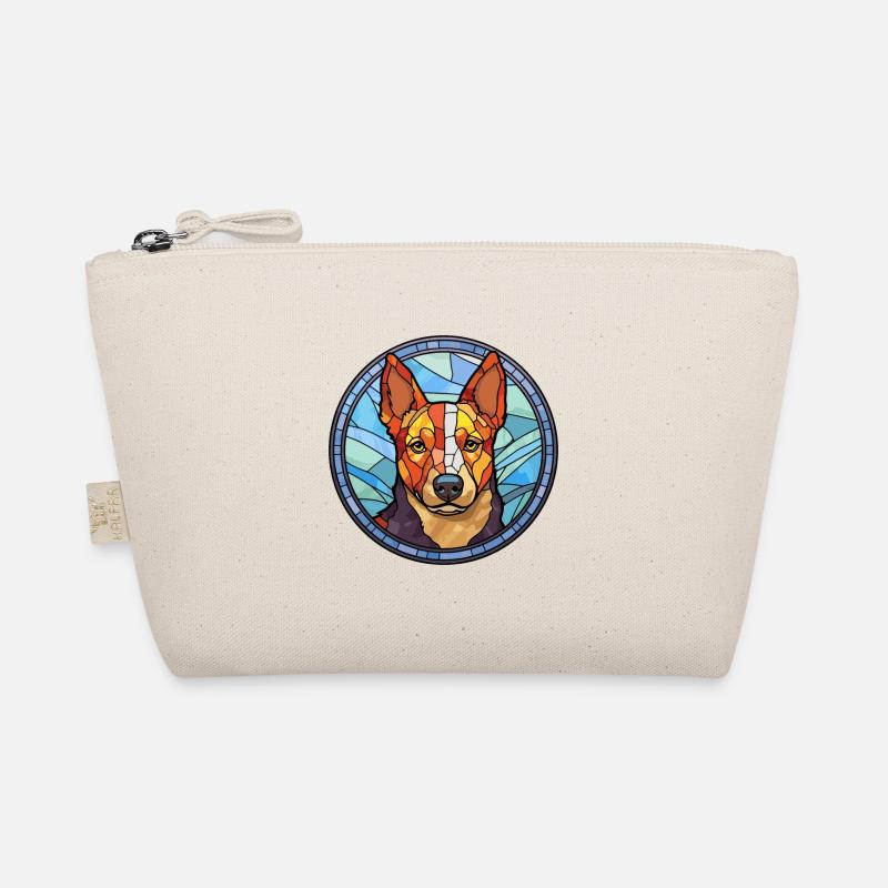Bouvier australien chien race vitrail coloré Trousse biologique
