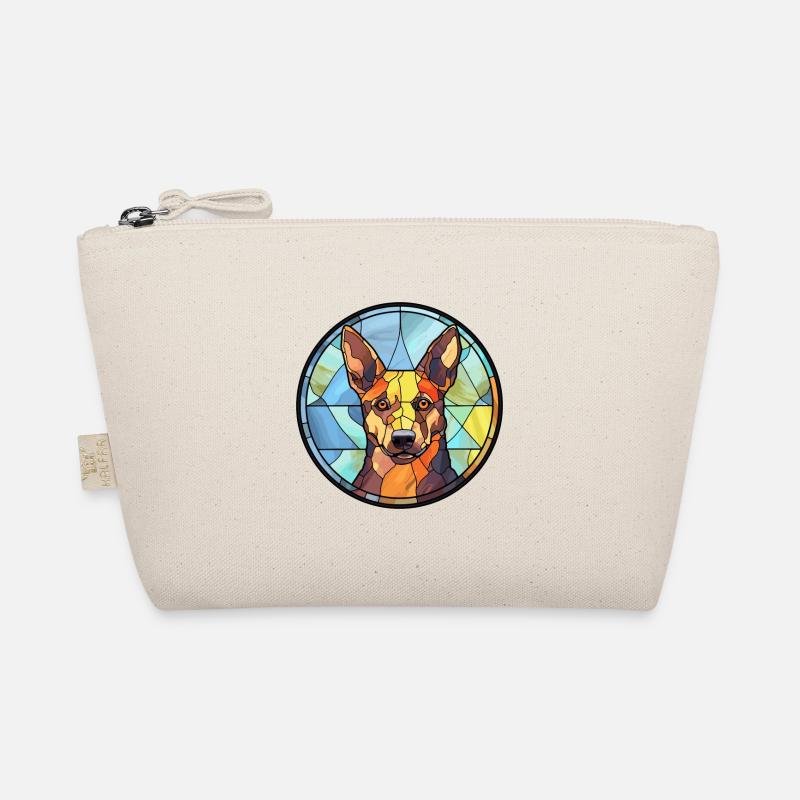 Australien Kelpie chien race vitrail coloré Trousse biologique