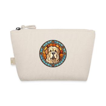 Caucasian Ovcharka Dog Breed Stained Glass Colorfu - Organic Pouch - nature - Front