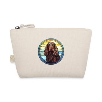 Boykin Spaniel chien race vitrail coloré Wa - Trousse biologique - nature - Devant