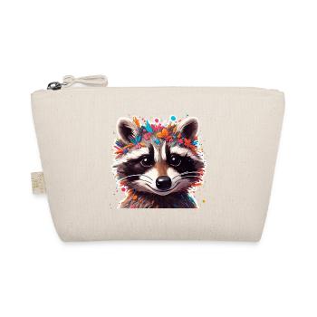Raccoon / Animal / Zoo / Wild / Cute / Predator - Organic Pouch - nature - Front