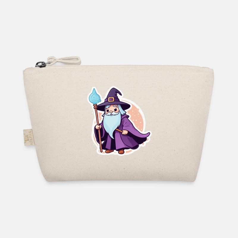 Cute wizard 01 Organic Pouch