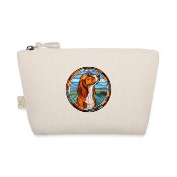 Chien de chasse polonais race vitrail coloré Wate - Trousse biologique - nature - Devant