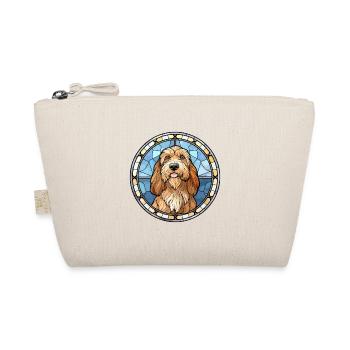 Otterhound Dog Breed Stained Glass Colorful Waterc - Organic Pouch - nature - Front