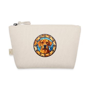 Perro De Presa Mallorquin Dog Breed Stained Glass - Organic Pouch - nature - Front
