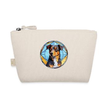 Portuguese Cattle Dog Breed Stained Glass Colorful - Organic Pouch - nature - Front