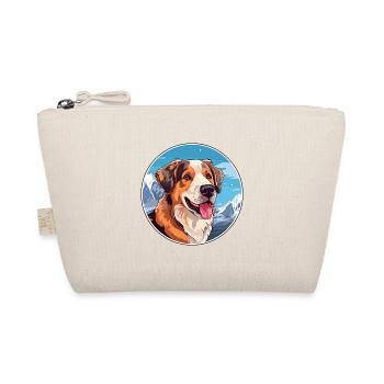 Akbash chien race dessin animé Kawaii aquarelle - Trousse biologique - nature - Devant