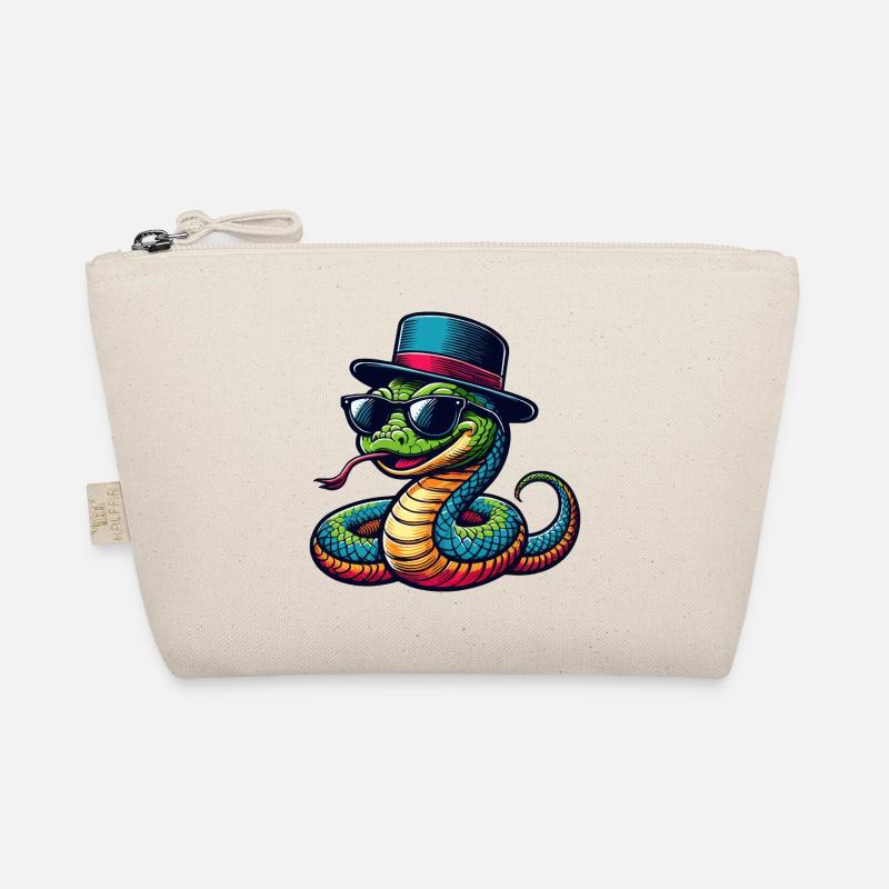 Cool Snake - Organic Pouch - nature