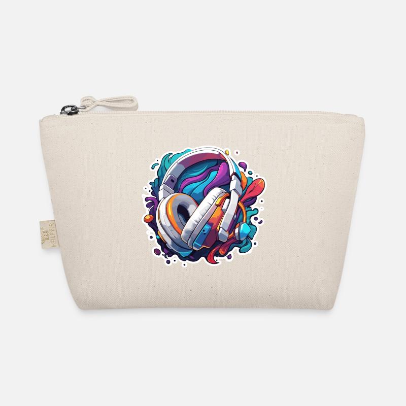 Kopfhörer / Audio / Musik / Klang / Studio / cool Bio-Täschchen