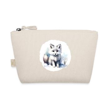 Aquarelle de renard arctique - Trousse biologique - nature - Devant