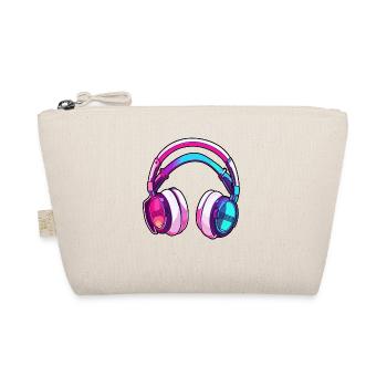 Headphones / Audio / Music / Sound / Studio / Cool - Organic Pouch - nature - Front