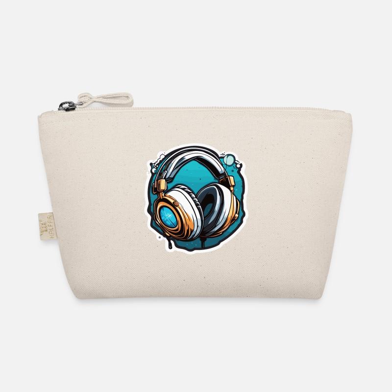 Kopfhörer / Audio / Musik / Klang / Studio / cool Bio-Täschchen