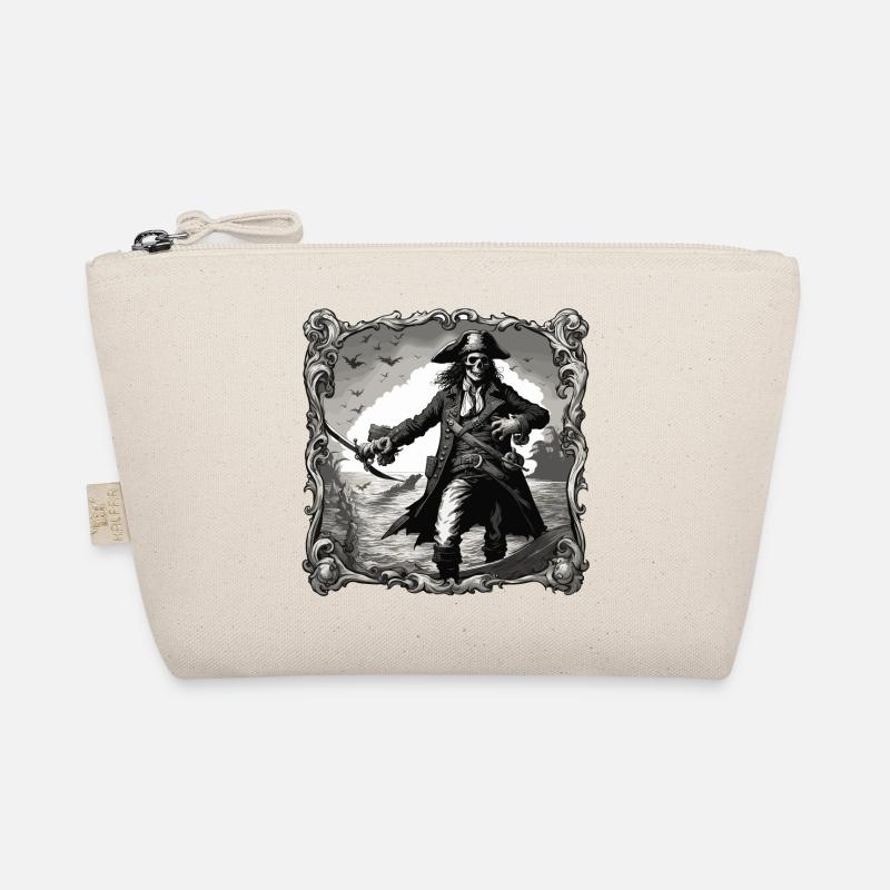 Pirate / Ahoy / Ancre / Capitaine / Crâne / Rhum Trousse biologique