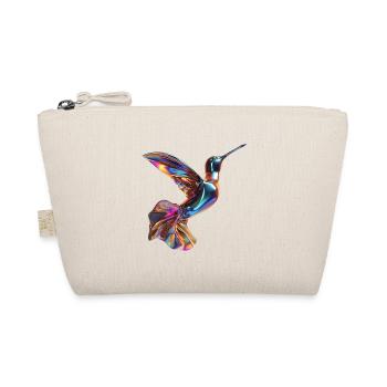 flying chromatic hummingbird - Organic Pouch - nature - Front