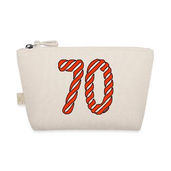 70. 70 YEARS. 70TH ANNIVERSARY. 70TH ANNIVERSARY. - Organic Pouch - nature - Front