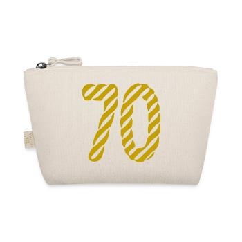 70. 70 ANS. 70e ANNIVERSAIRE. ANNIVERSAIRE 70 ANS. - Trousse biologique - nature - Devant