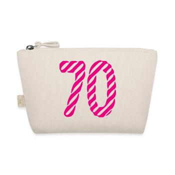 70. 70 ANS. 70e ANNIVERSAIRE. ANNIVERSAIRE 70 ANS. - Trousse biologique - nature - Devant