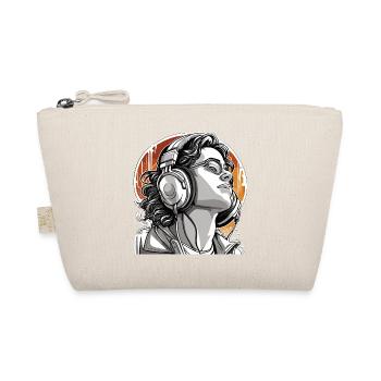 Headphones / Audio / Music / Person / Cool - Organic Pouch - nature - Front