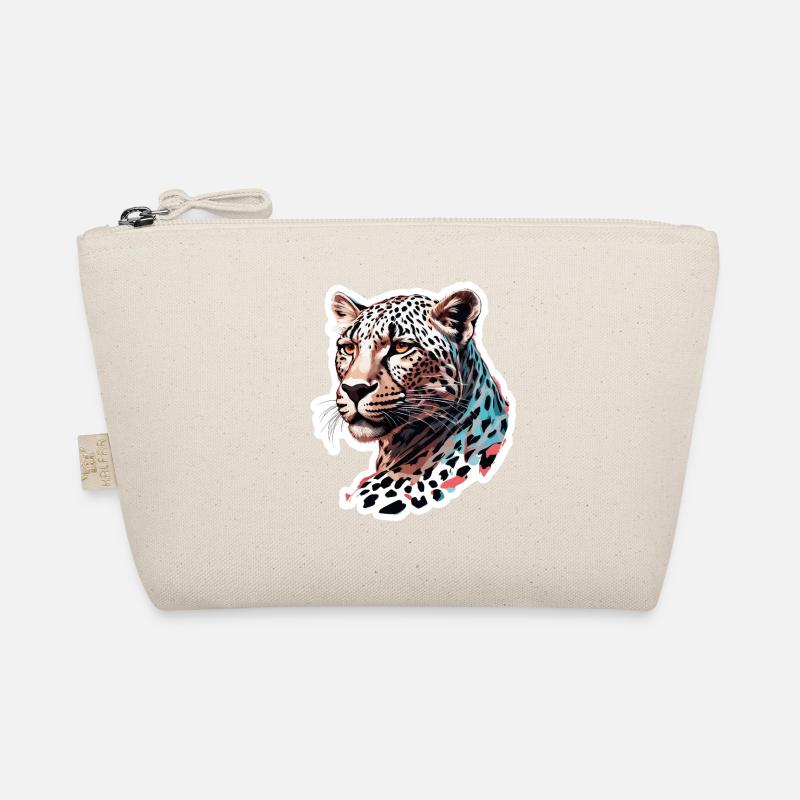 Leopard / Gepard / Tier / Animal Print / Muster Bio-Täschchen
