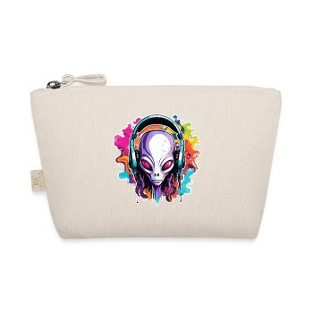 Casque / Audio / Musique / Alien / Tout / Cool - Trousse biologique - nature - Devant