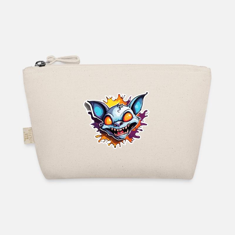 Bat / Vampire / Dracula / Animal / Halloween Organic Pouch