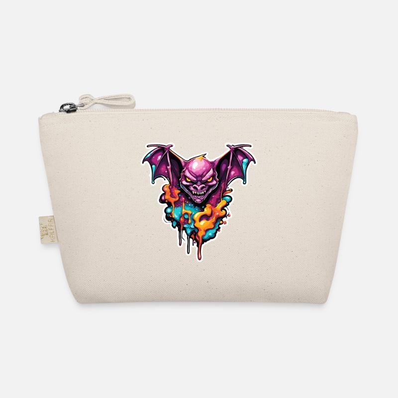 Bat / Vampire / Dracula / Animal / Halloween Organic Pouch