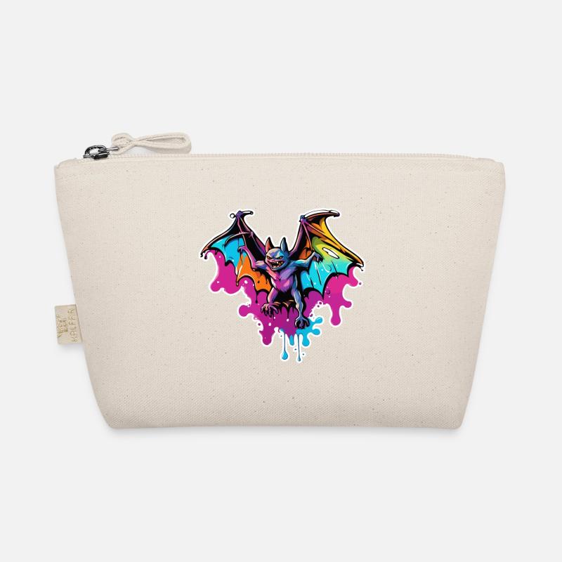 Bat / Vampire / Dracula / Animal / Halloween Organic Pouch