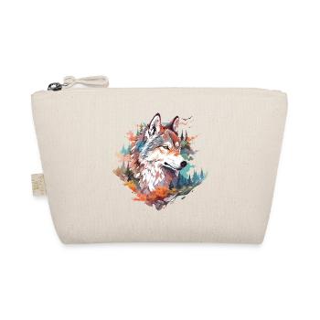 Loup tête de loup Nature nature sauvage aventure forêt Art - Trousse biologique - nature - Devant