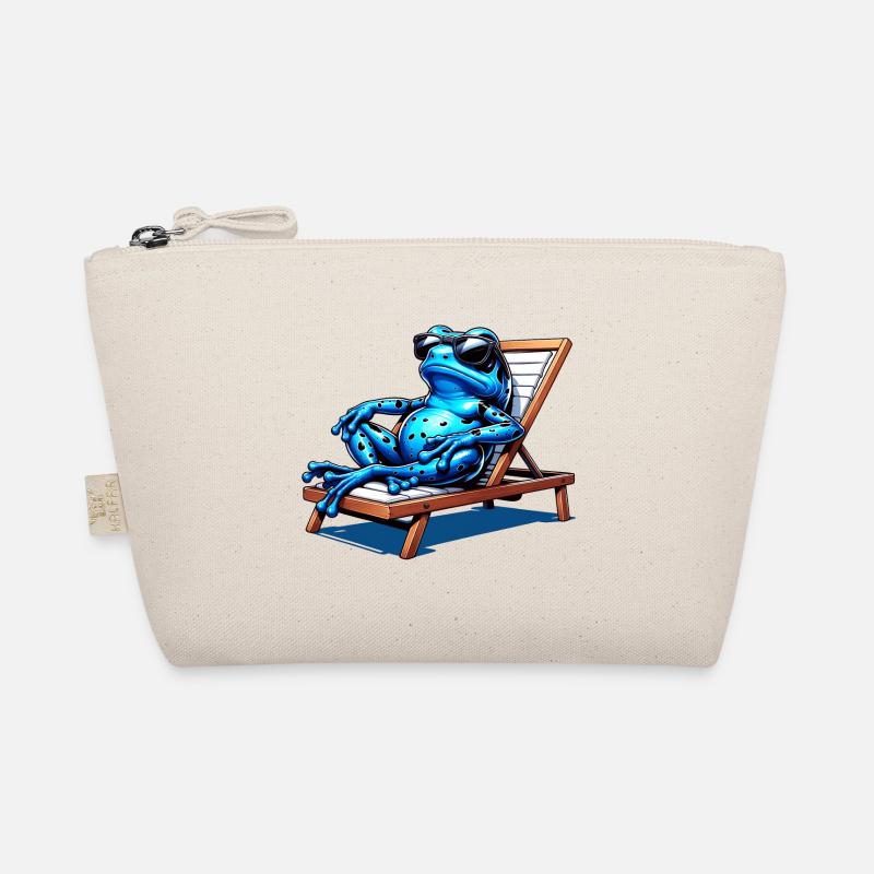 Poison arrow frog design Organic Pouch