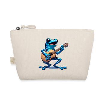 Poison dart frog guitar - Organic Pouch - nature - Front