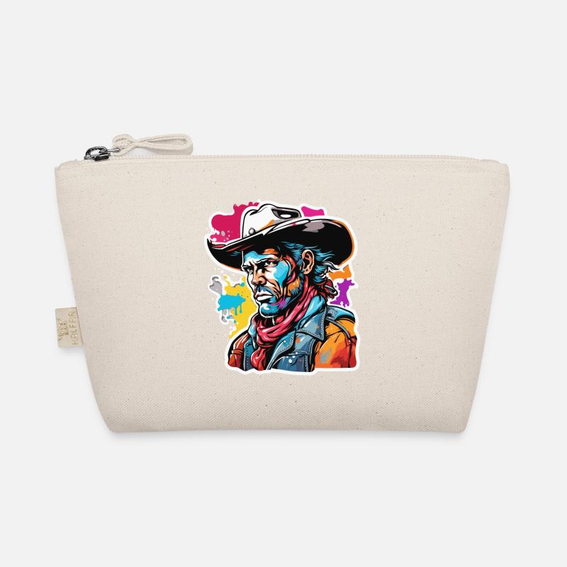 Cowboy / Wilde Westen / Wüste / Lasso / Rodeo Bio-Täschchen