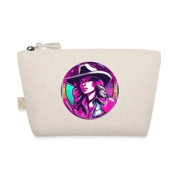 Cow Girl / Wilde Westen / Wüste / Lasso / Rodeo - Bio-Täschchen - Natur - Vorne