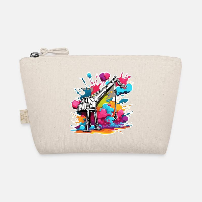 Crane / construction site / winch / crane system Organic Pouch
