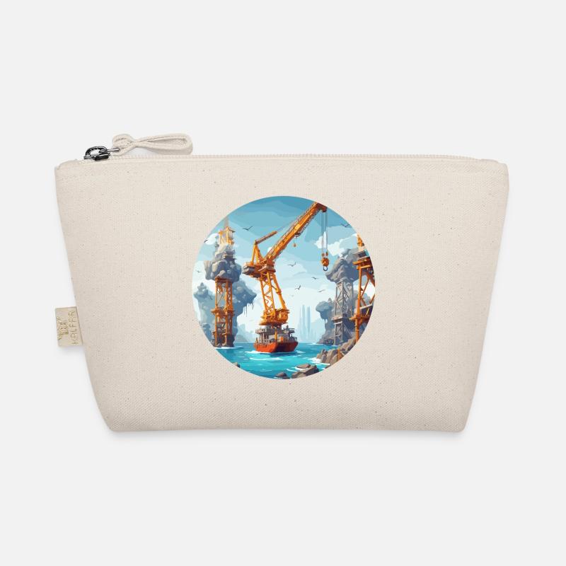 Crane / construction site / winch / crane system Organic Pouch
