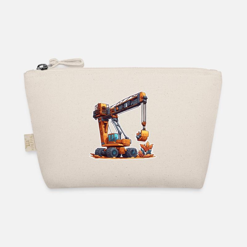Crane / construction site / winch / crane system Organic Pouch