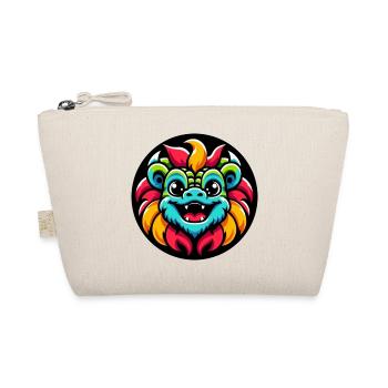Dragon Colorful Comic - Organic Pouch - nature - Front