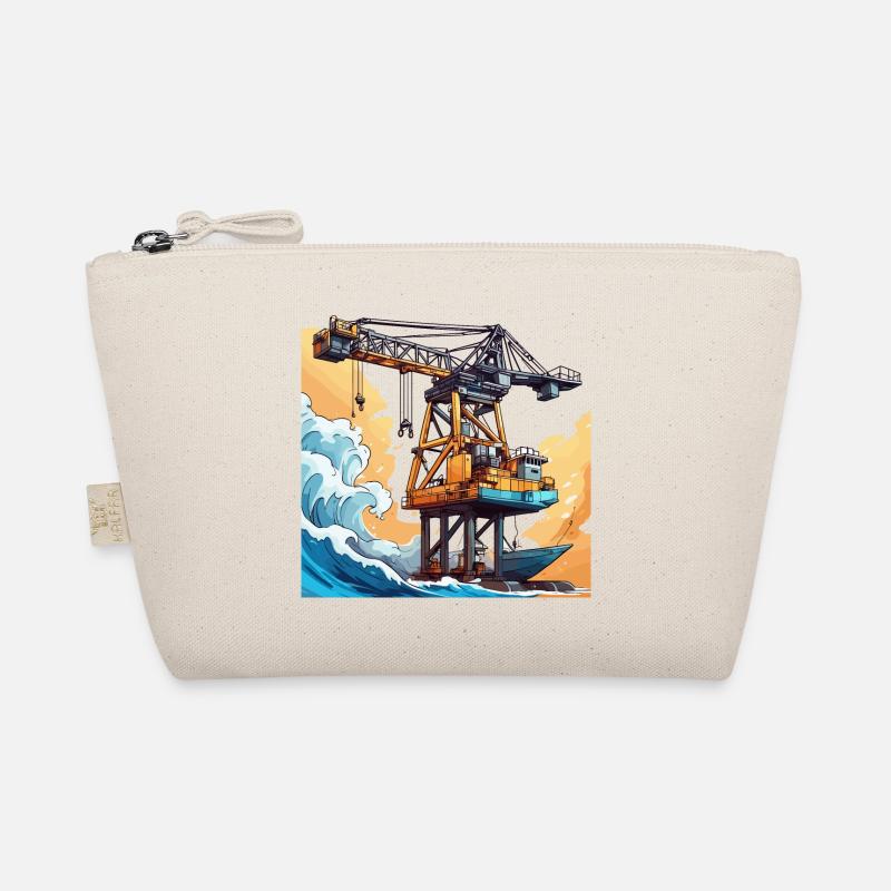 Crane / construction site / winch / crane system Organic Pouch