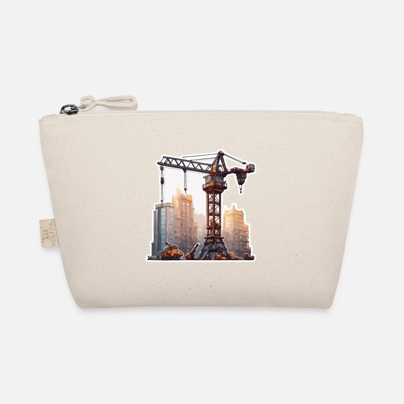 Kran / Baustelle / Seilwinde / Kransystem Bio-Täschchen