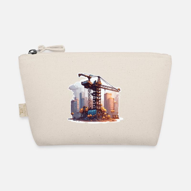 Crane / construction site / winch / crane system Organic Pouch