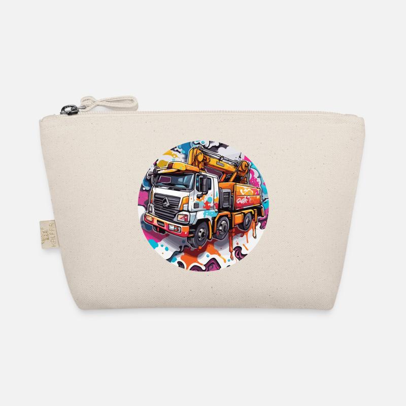 Crane / construction site / winch / crane system Organic Pouch