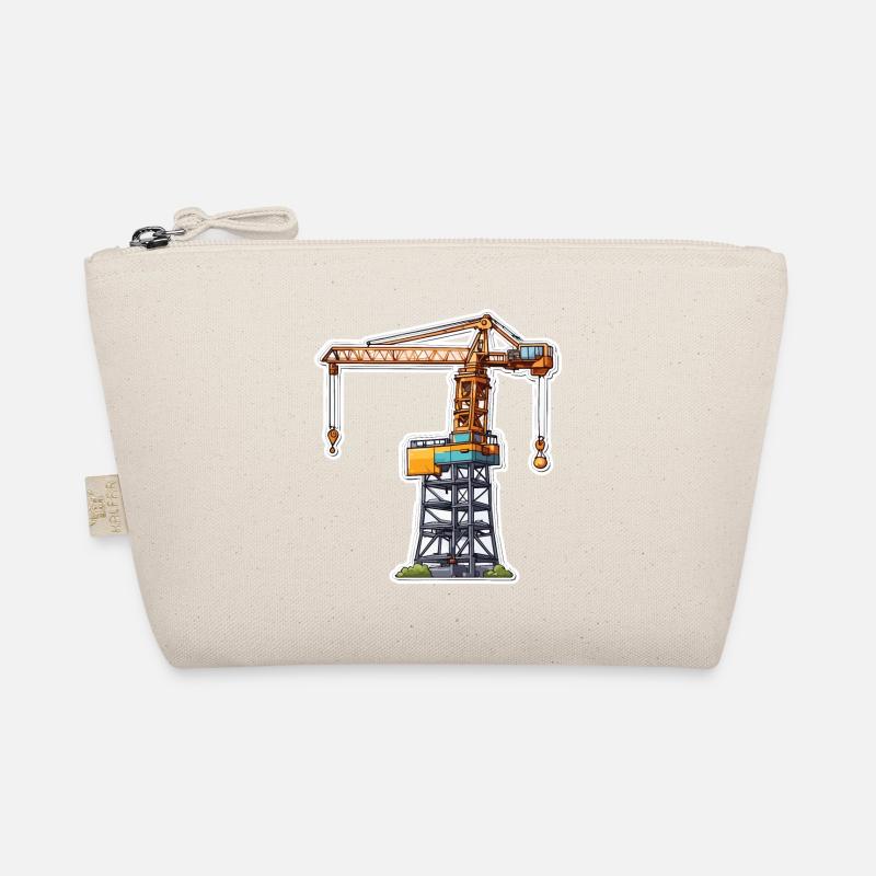 Crane / construction site / winch / crane system Organic Pouch