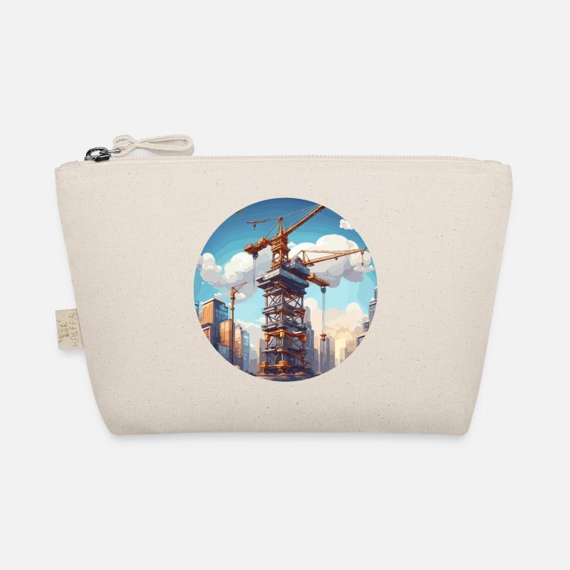 Crane / construction site / winch / crane system Organic Pouch