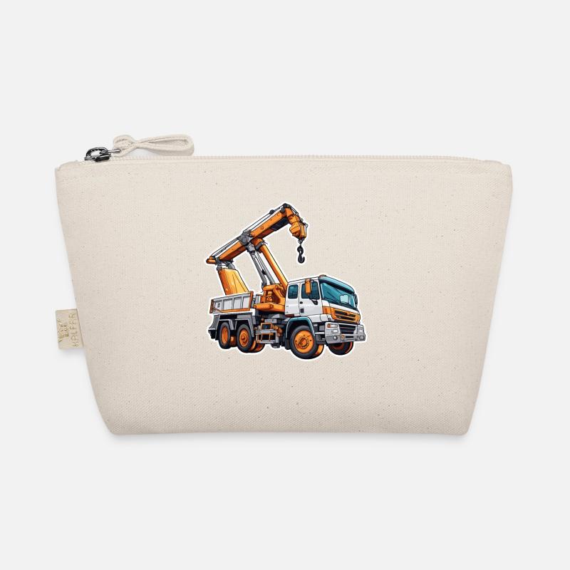 Crane / construction site / winch / crane system Organic Pouch