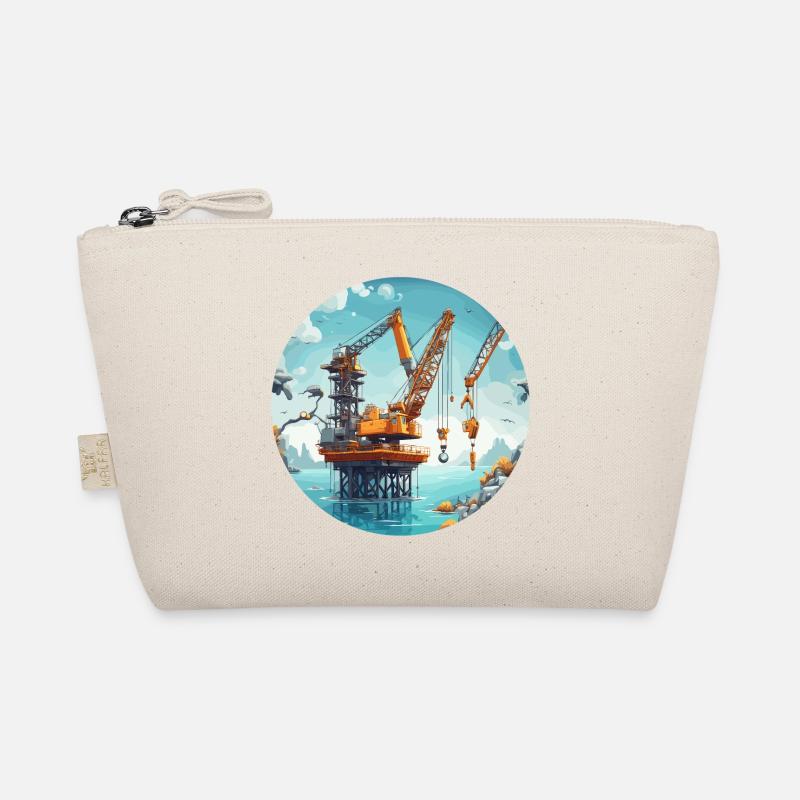 Crane / construction site / winch / crane system Organic Pouch