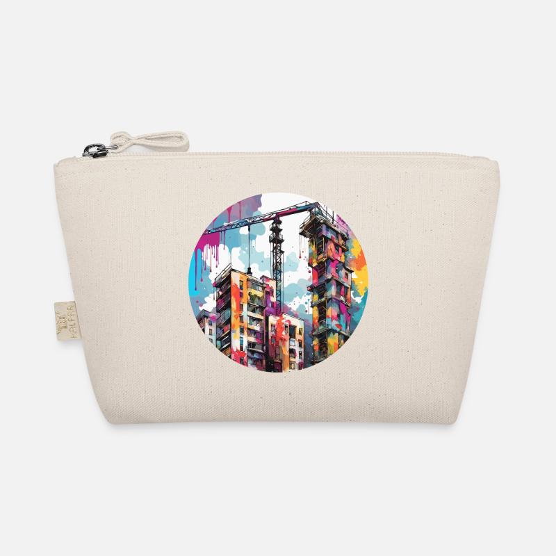 Kran / Baustelle / Seilwinde / Kransystem Bio-Täschchen