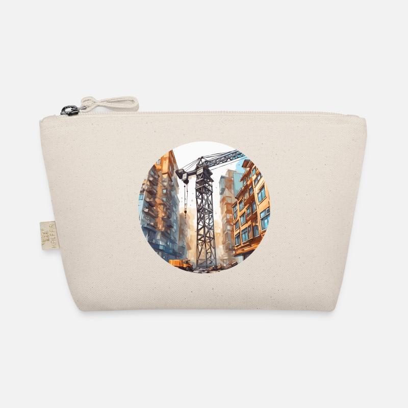 Crane / construction site / winch / crane system Organic Pouch