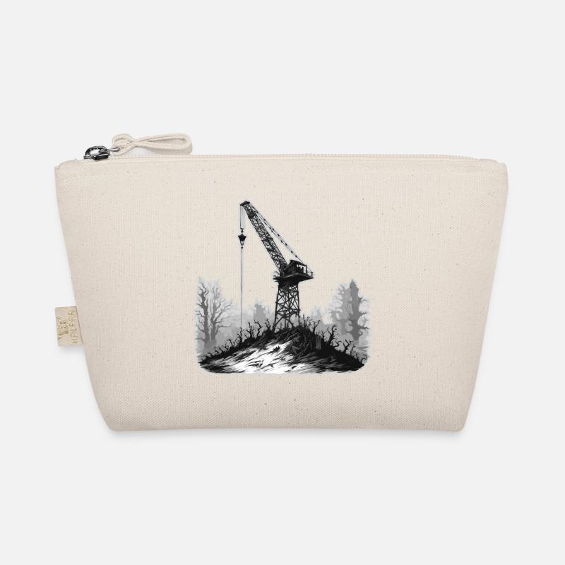 Crane / construction site / winch / crane system Organic Pouch