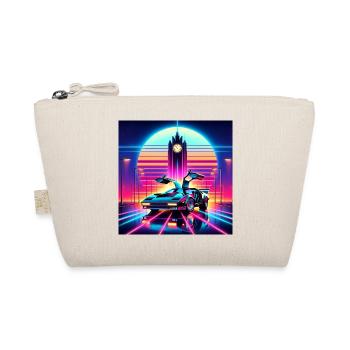 Retour vers le futur retro futuriste années 80 - Trousse biologique - nature - Devant