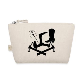 Shoemaker tool logo - Organic Pouch - nature - Front